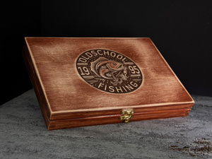 MEDIUM RIVER BOX POLIERTE BRONZE