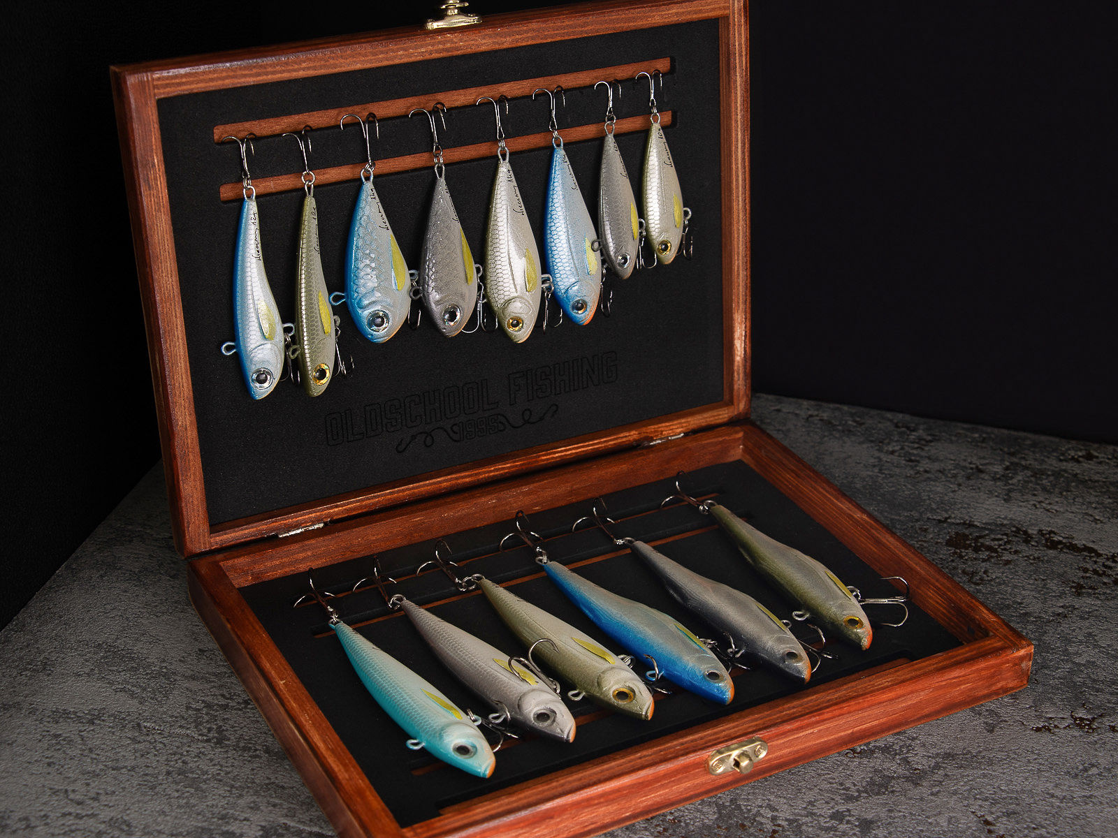 MEDIUM RIVER BOX POLIERTE BRONZE